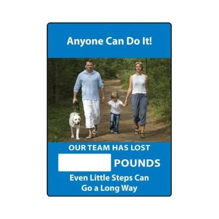 Accuform WORKHEALTHY WRITEADAY SCOREBOARDS MSR822PL MSR822PL